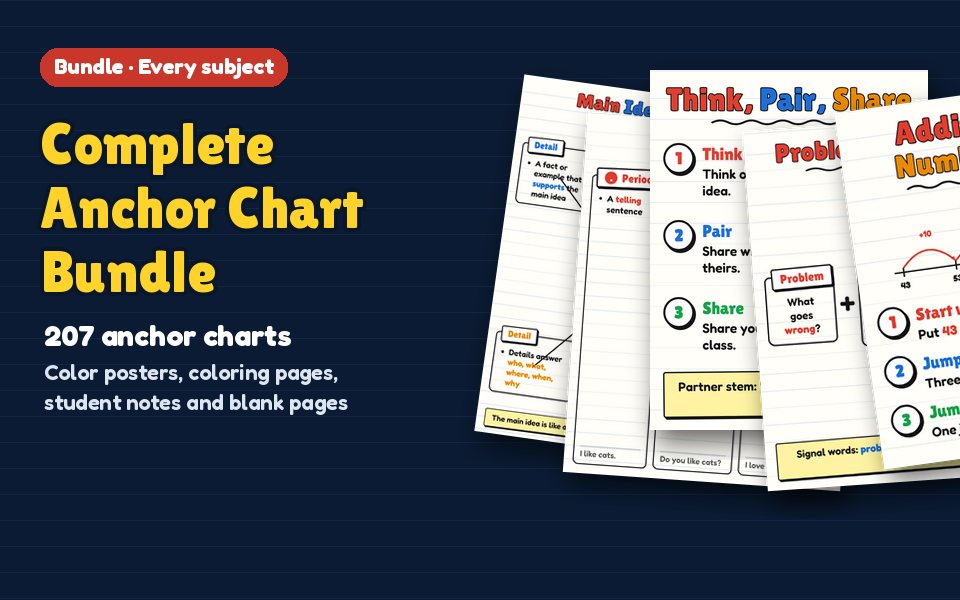 Complete Anchor Chart Bundle