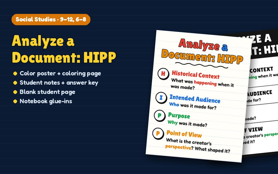 Analyze a Document: HIPP Anchor Chart