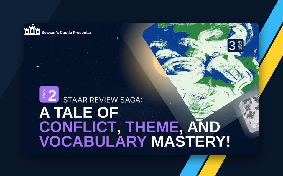 STAAR Review Saga: Conflict, Theme & Inferring